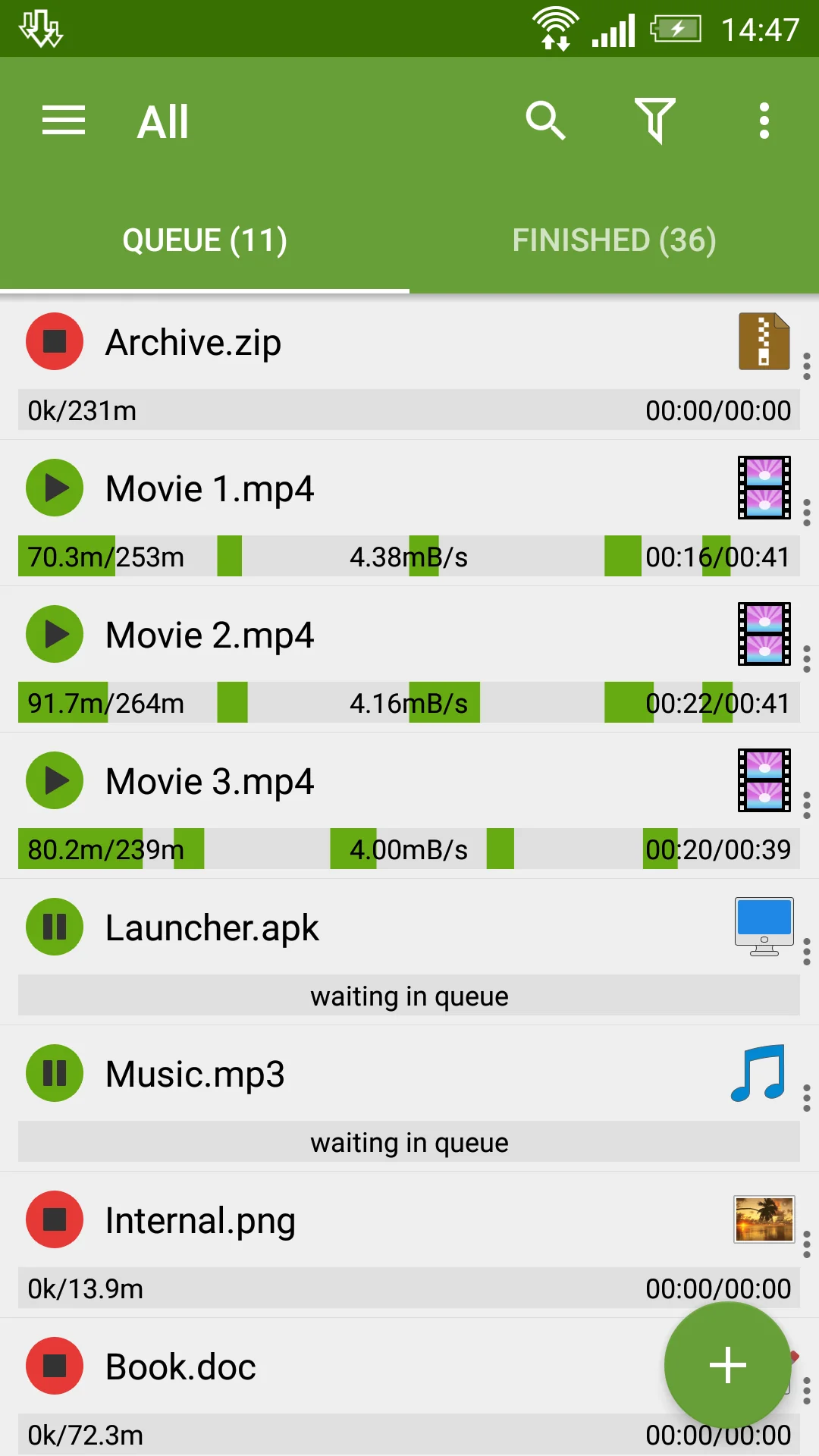 Advanced Download Manager képernyőkép 1