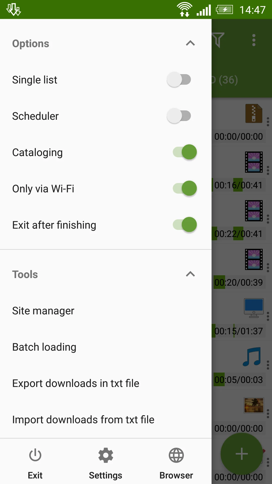 Advanced Download Manager képernyőkép 3