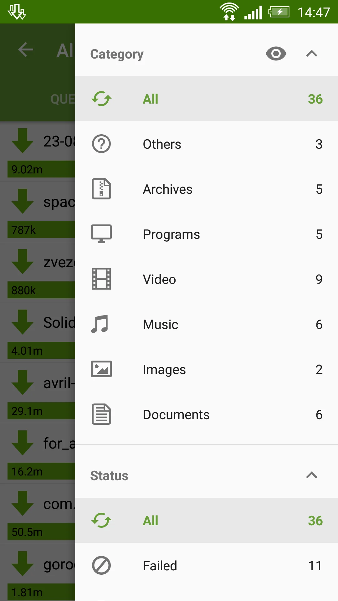Advanced Download Manager képernyőkép 4