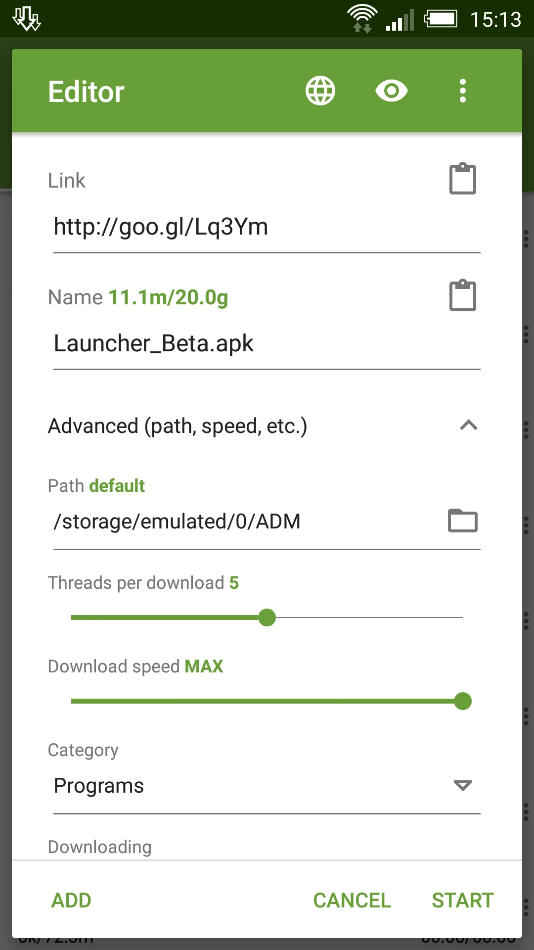 Advanced Download Manager képernyőkép 6