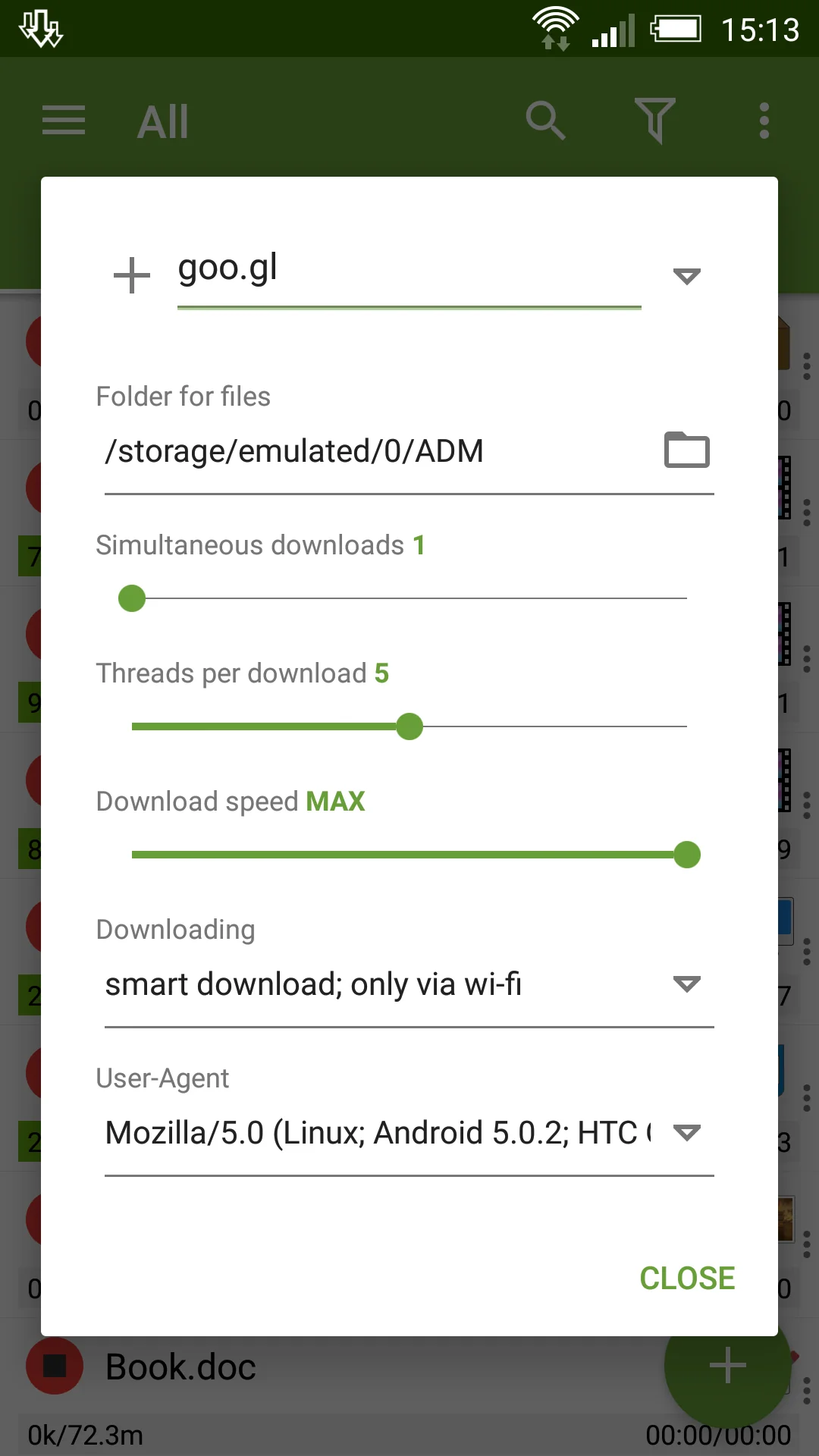 Advanced Download Manager képernyőkép 7