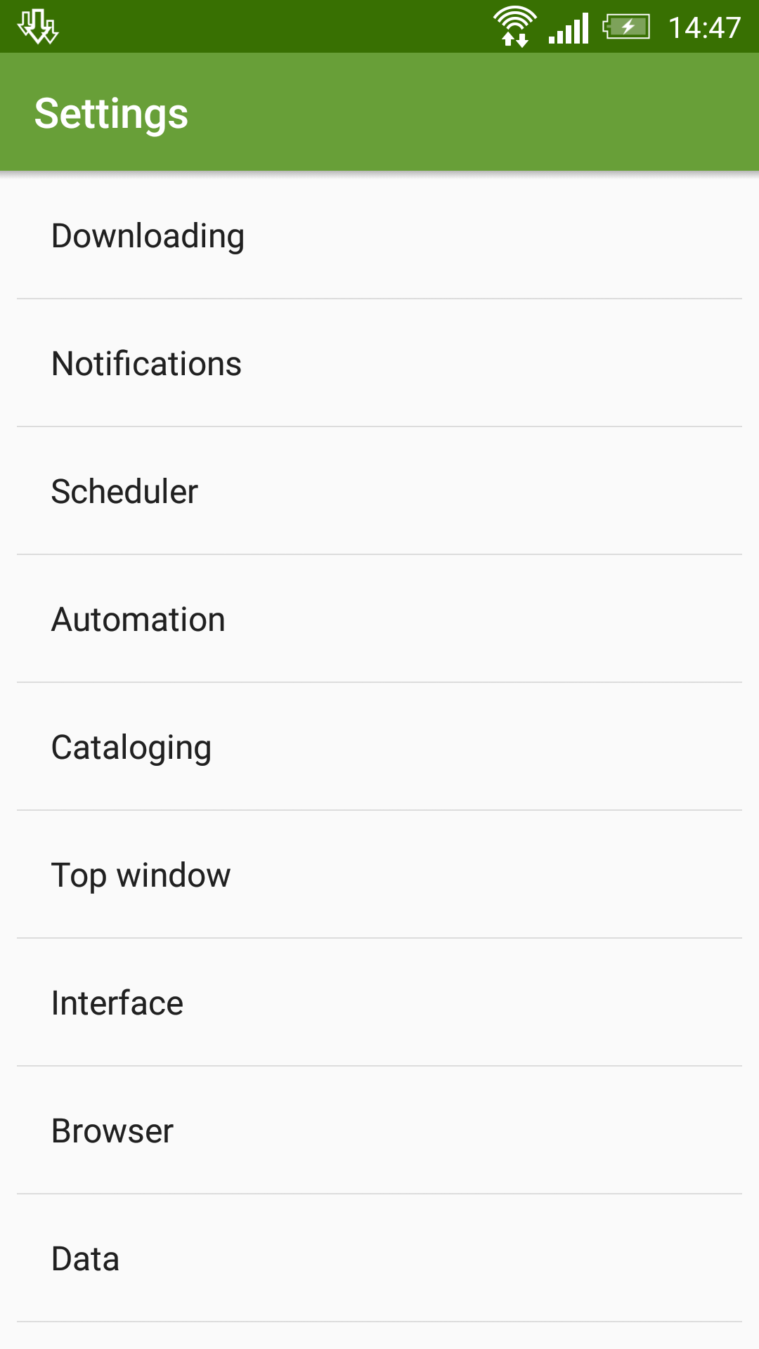 Advanced Download Manager képernyőkép 8