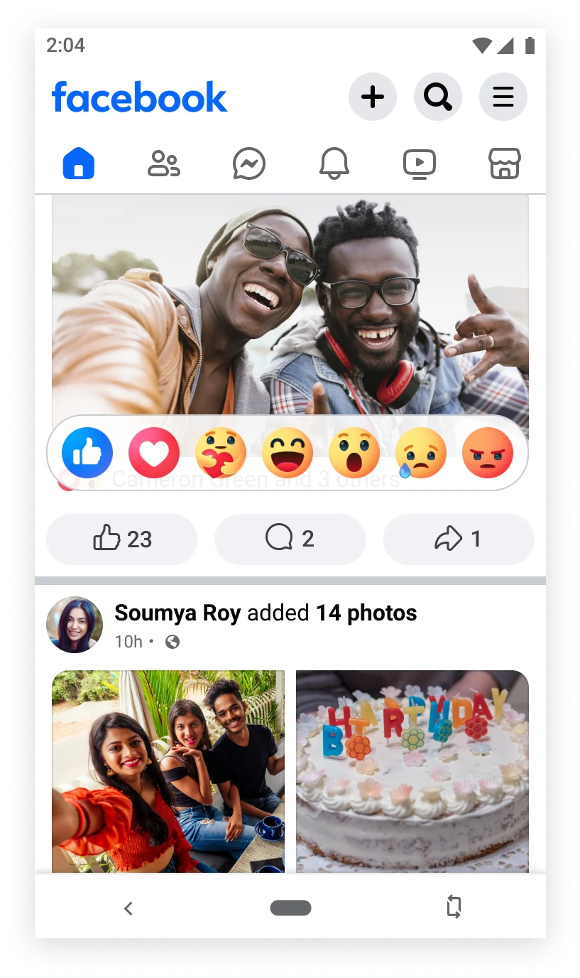 Screenshot Facebook Lite 2