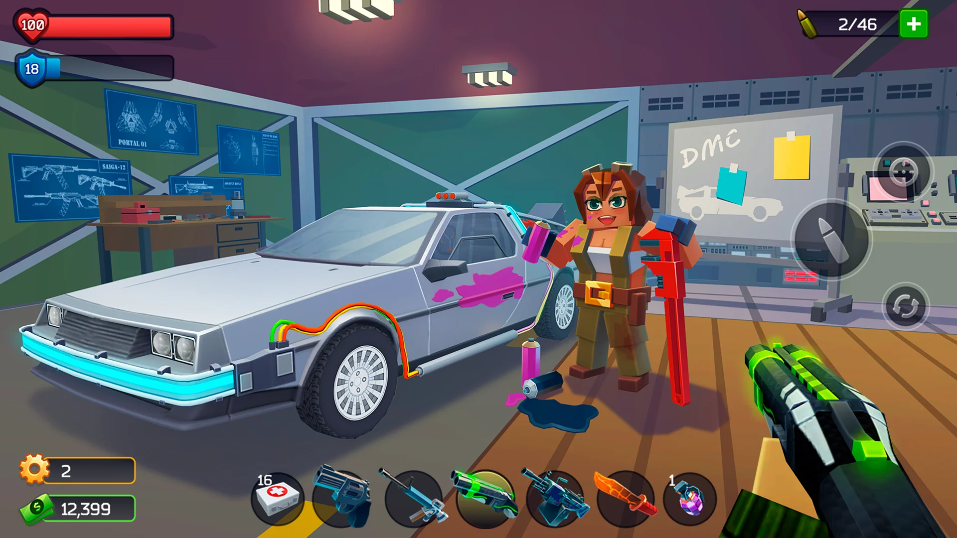 Screenshot Pixel Combat: Zombies Strike 3