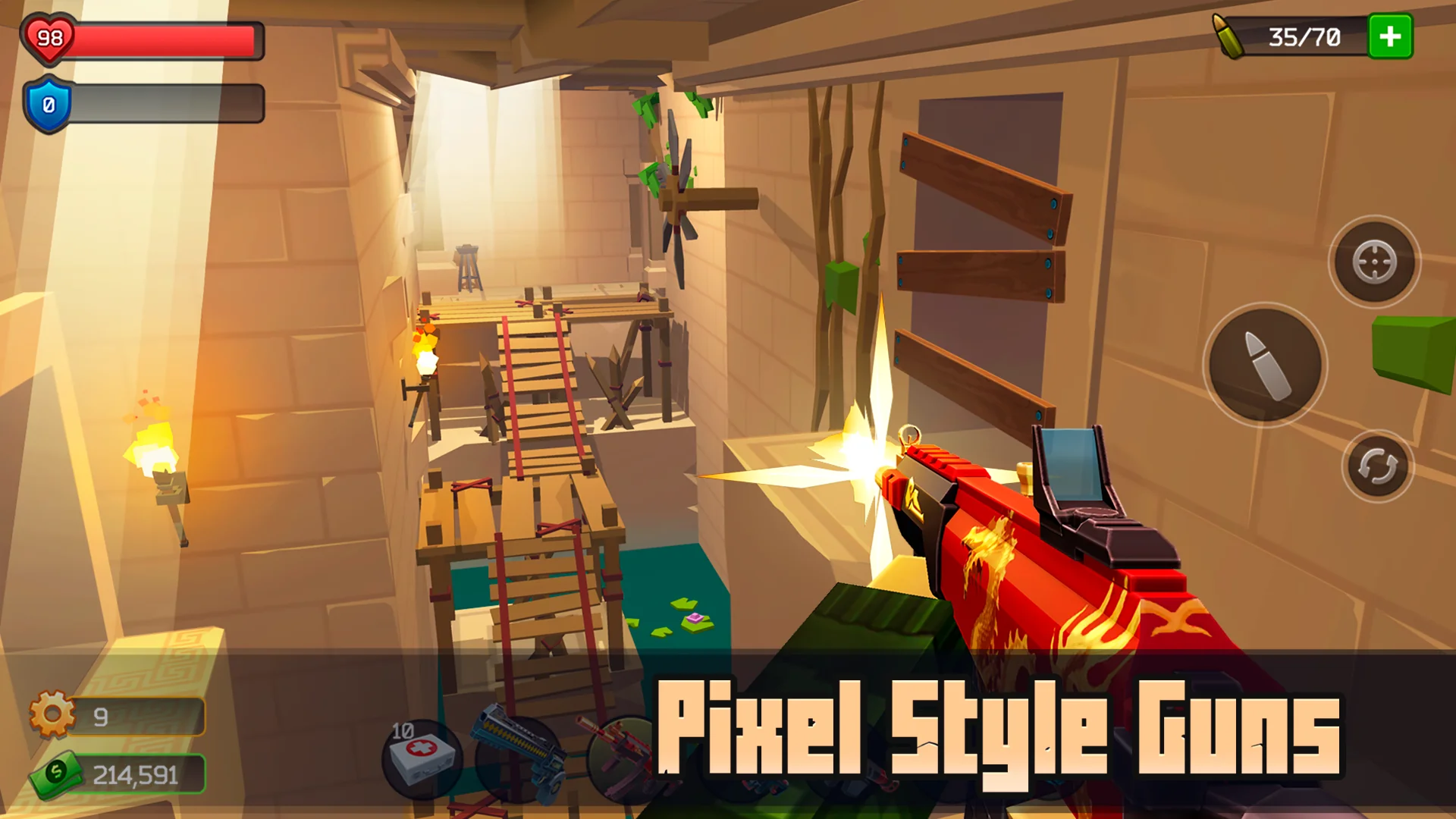 Screenshot Pixel Combat: Zombies Strike 5
