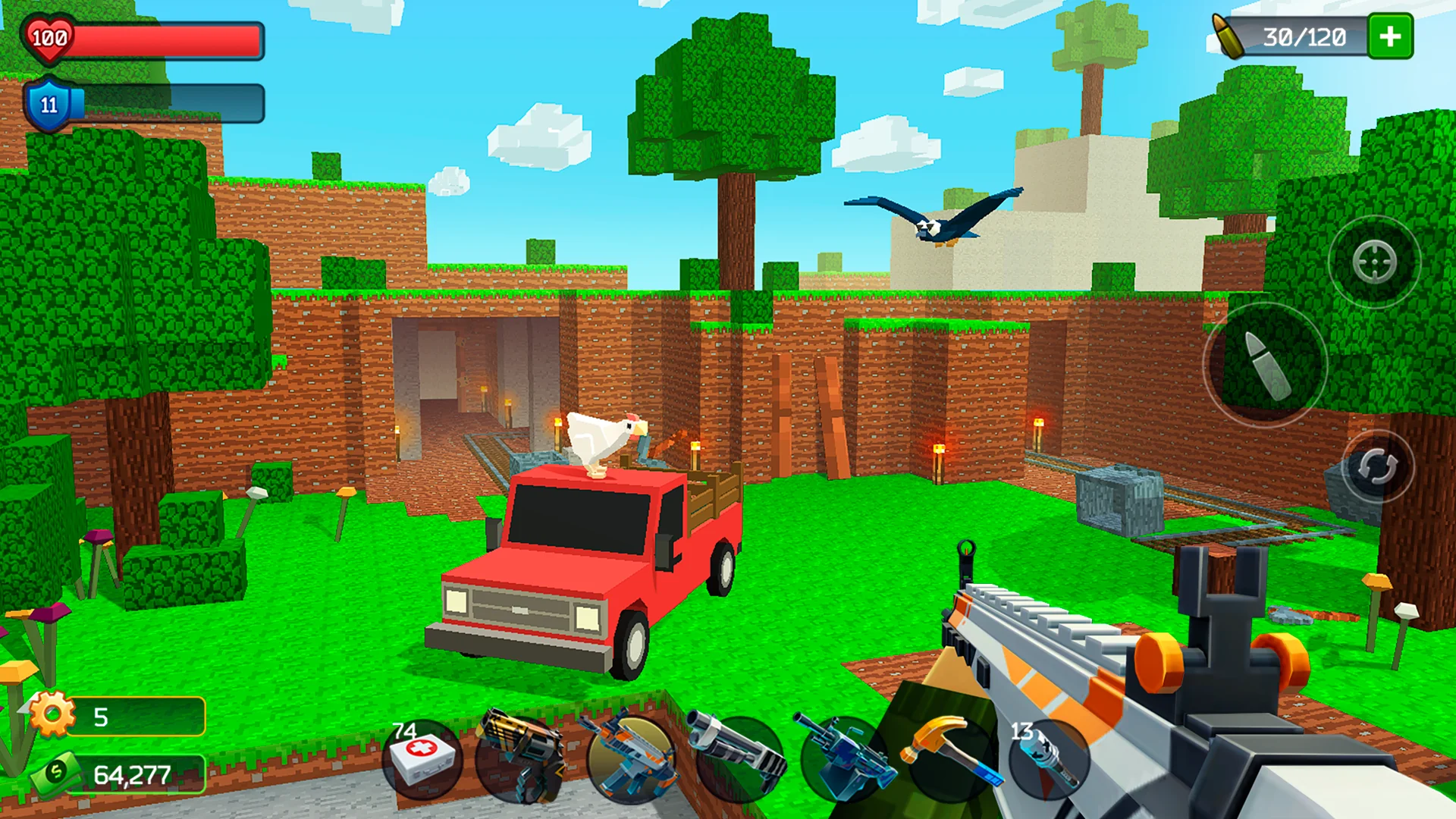 Screenshot Pixel Combat: Zombies Strike 7