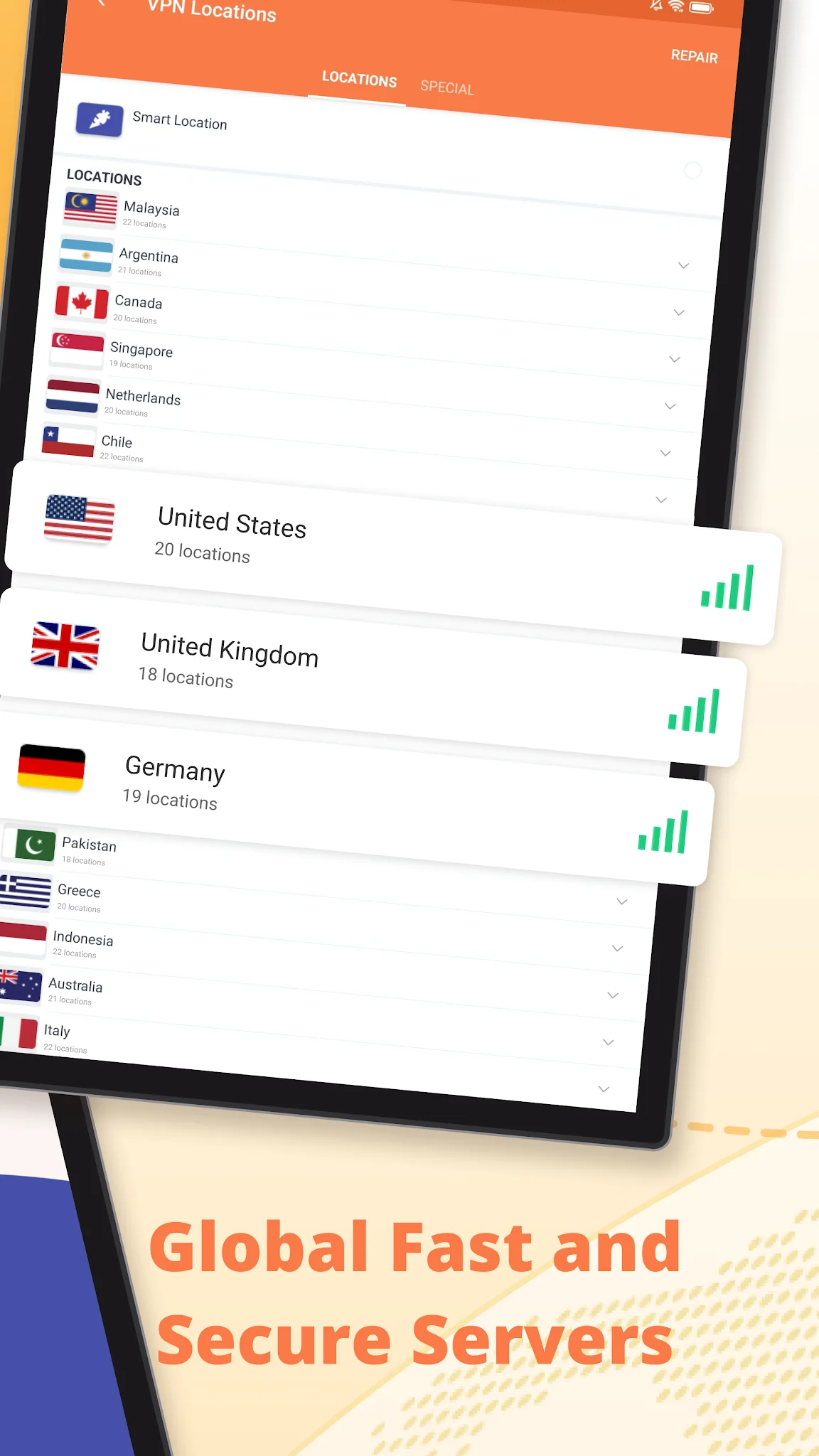 Turbo VPN képernyőkép 8