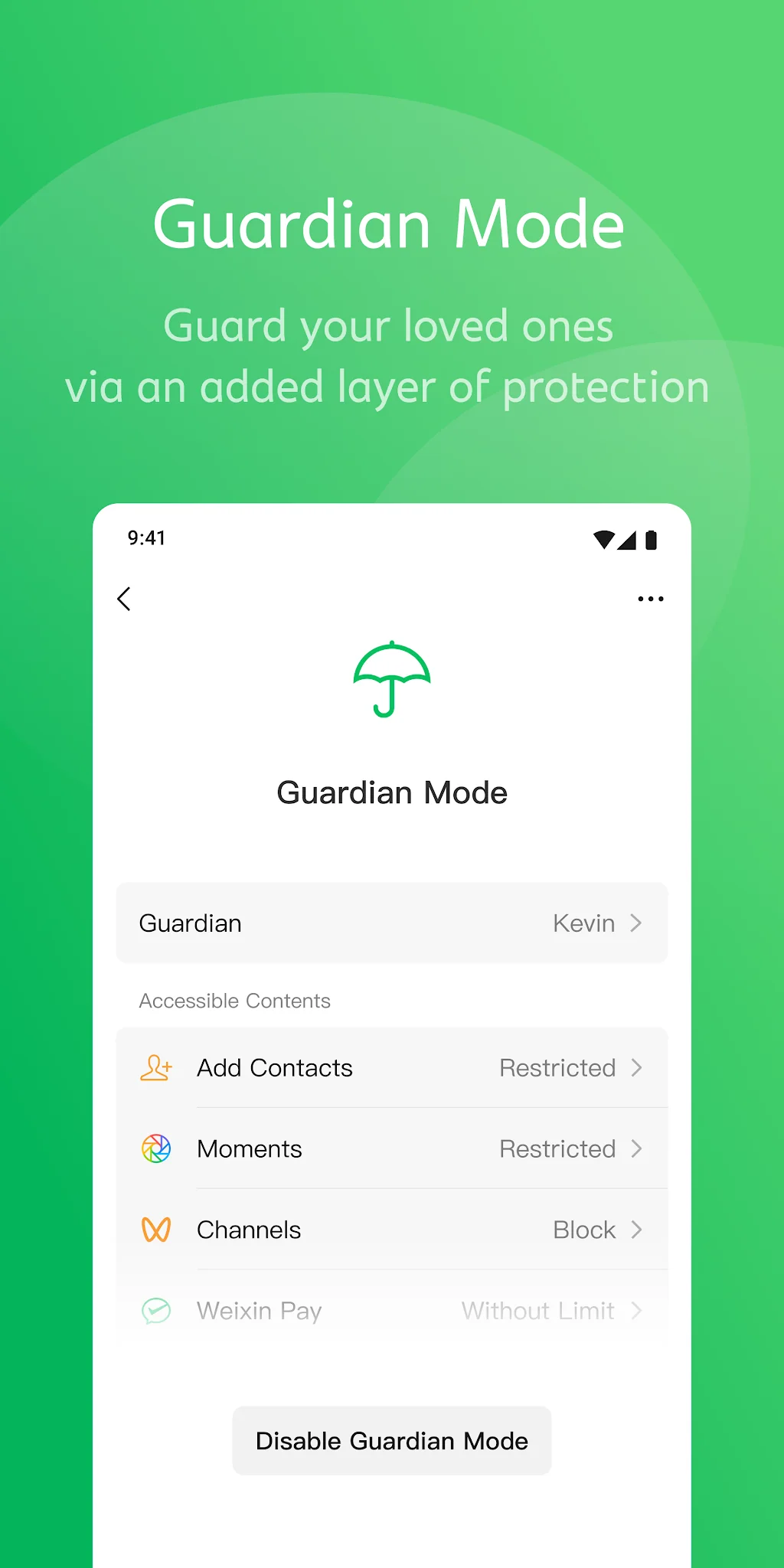 Captură de ecran WeChat 5
