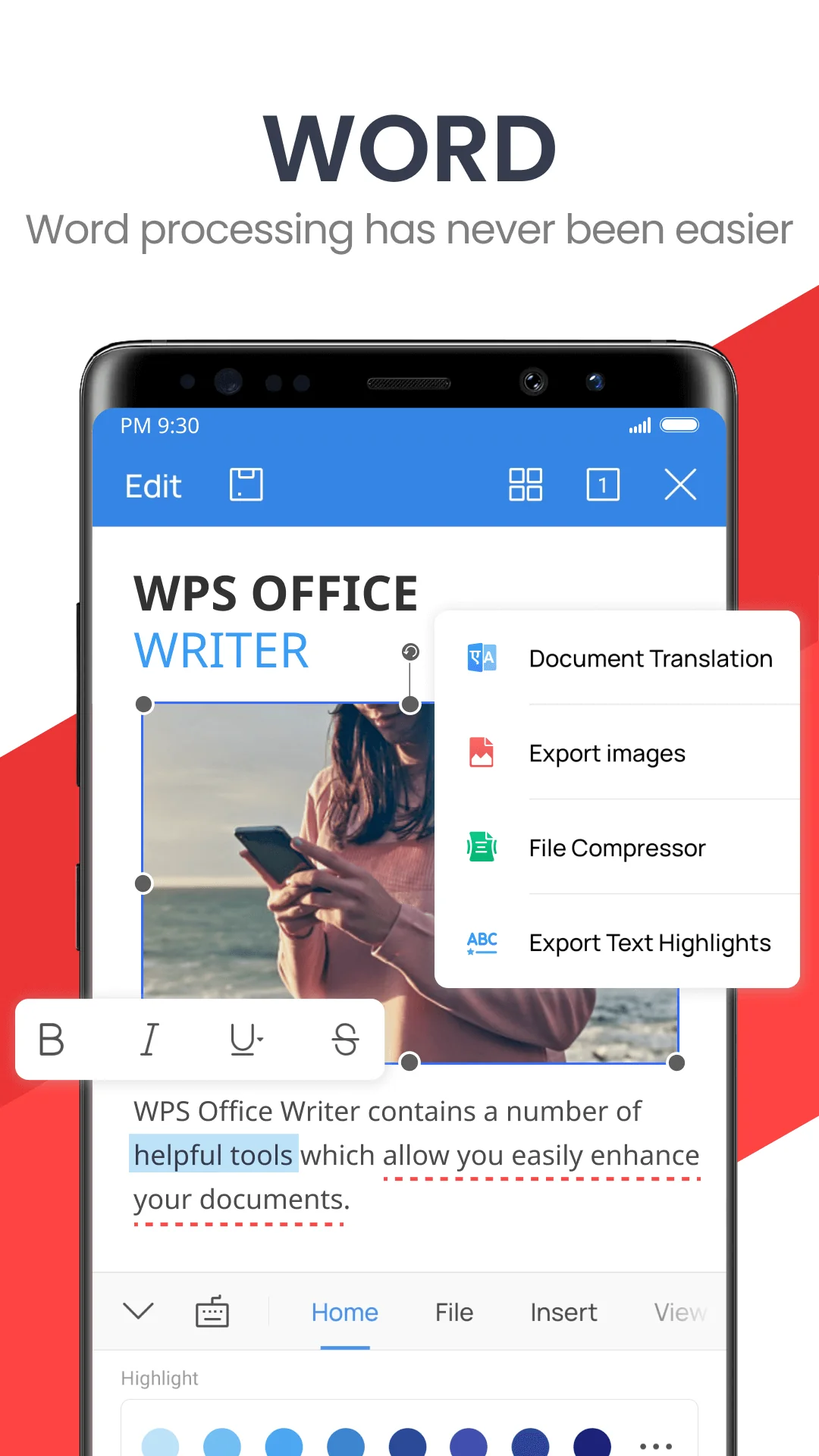 Скріншот WPS Office 3