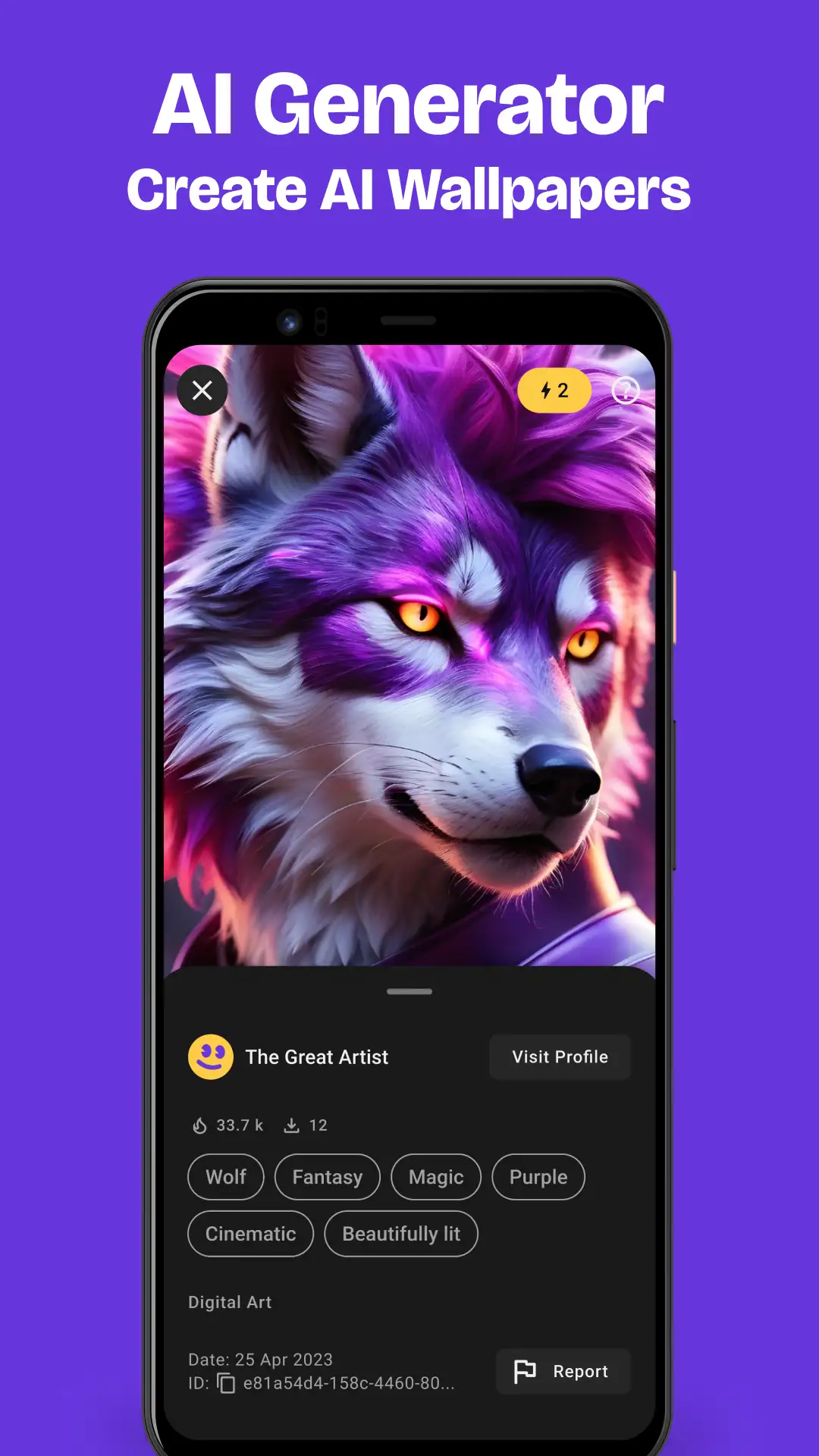 Capture d'écran ZEDGE™ - Fonds d'écran 2
