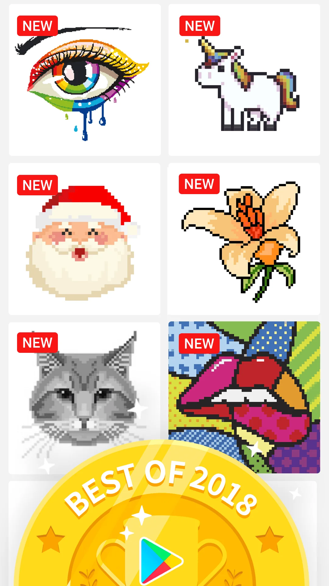 Скриншот Раскраски по номерам: No.Draw 1