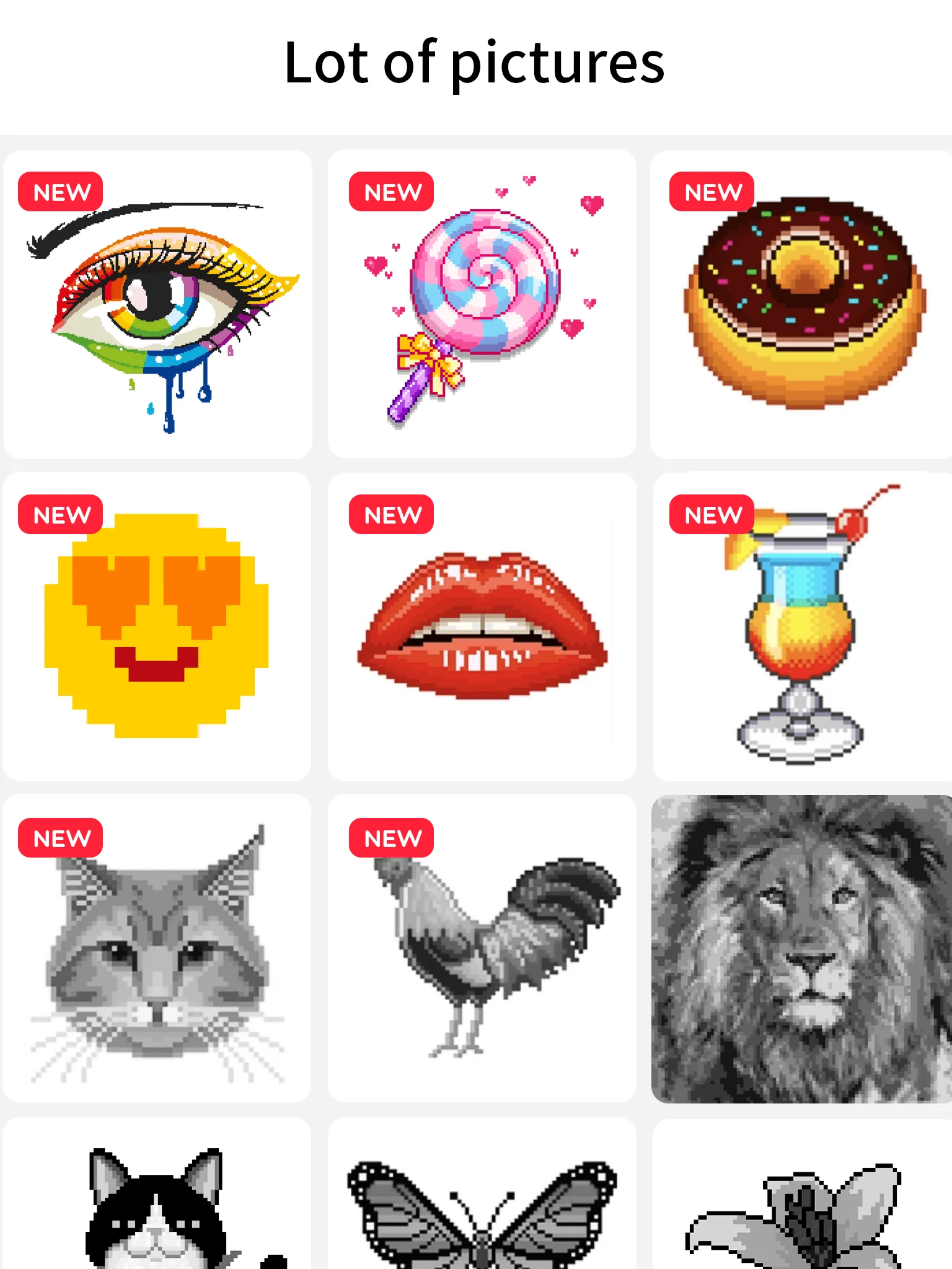 Скриншот Раскраски по номерам: No.Draw 8