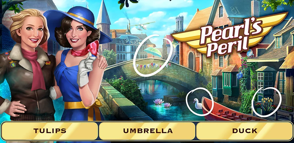 Pearl's Peril – ukryte obiekty gra okładka dla Androida