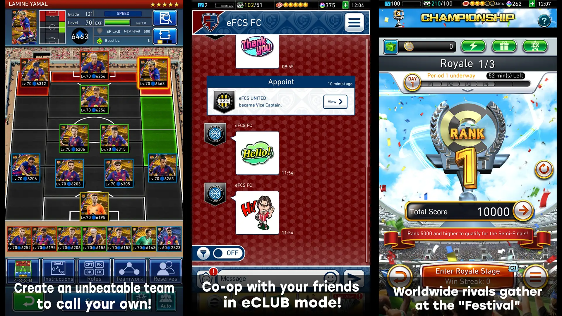 Screenshot eFootball  CHAMPION SQUADS 7