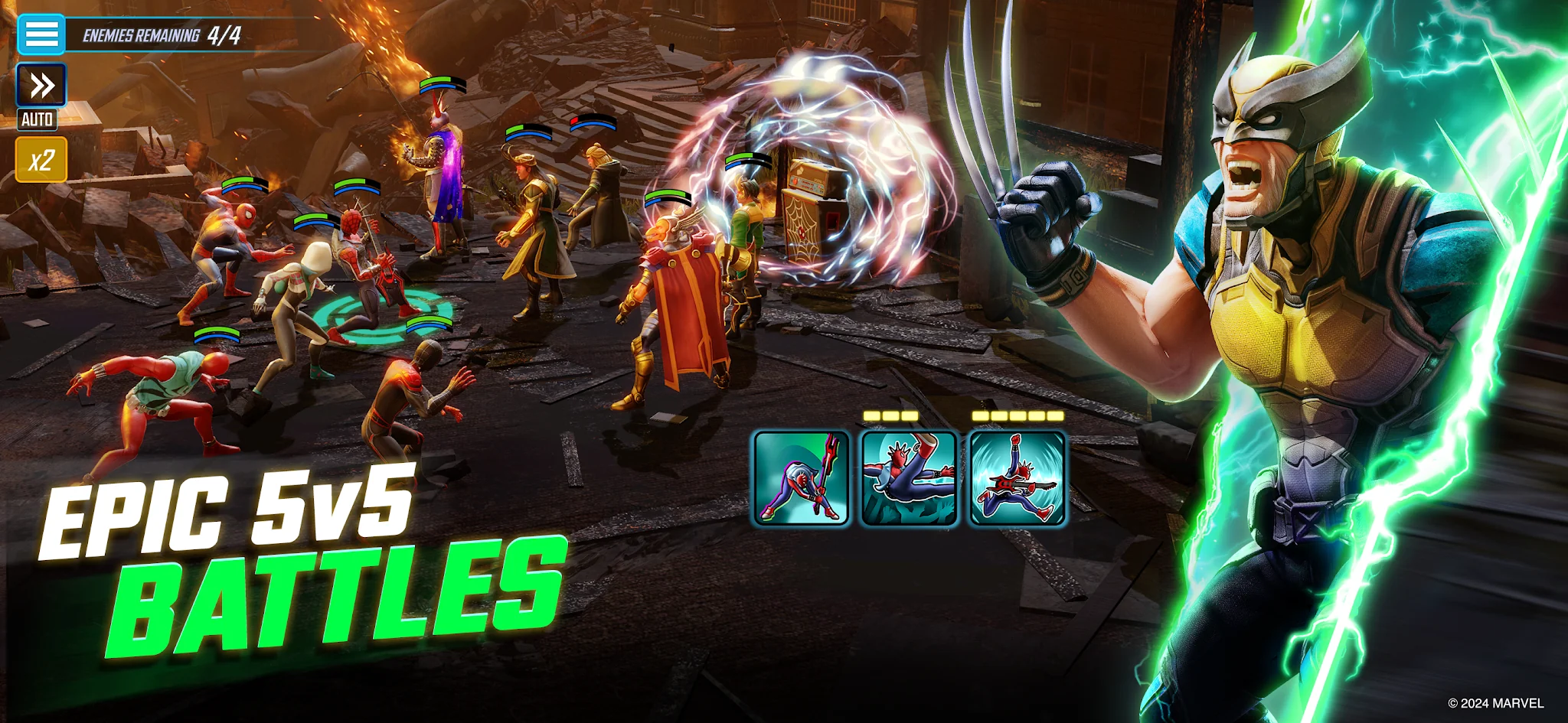 Screenshot MARVEL Strike Force: Squad RPG 4