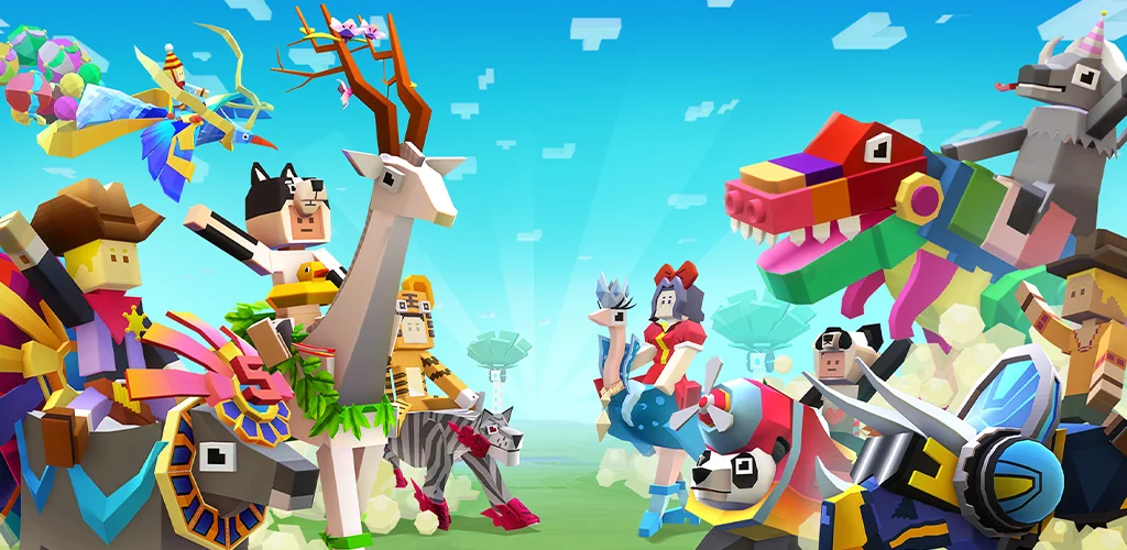 Дикое родео: Животный зоопарк игра обложка для Android