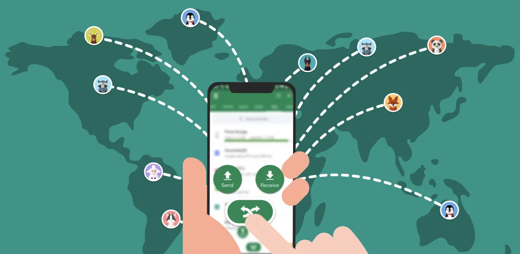 Xender 应用程序 Android 封面艺术