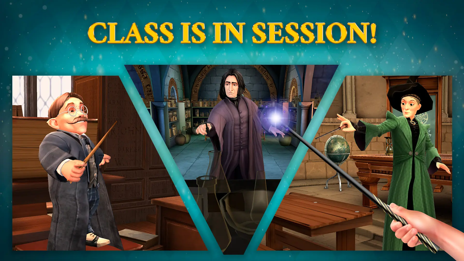 Скриншот Harry Potter: Hogwarts Mystery 1