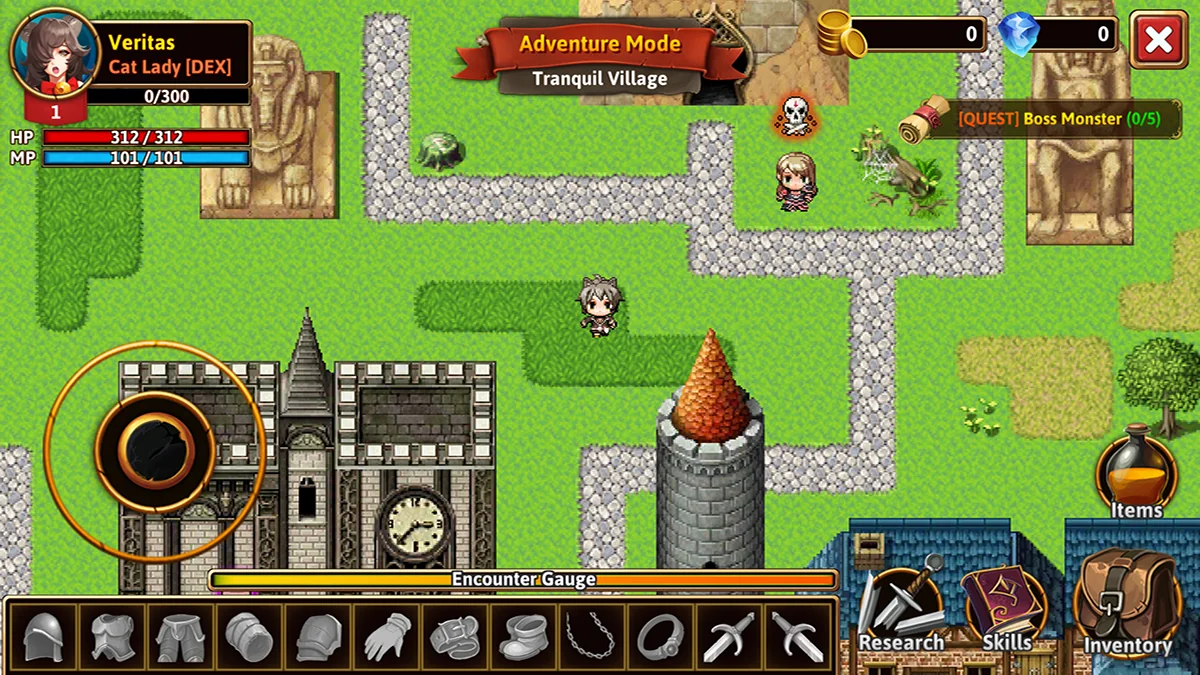 Captura de tela de The Dark RPG 1