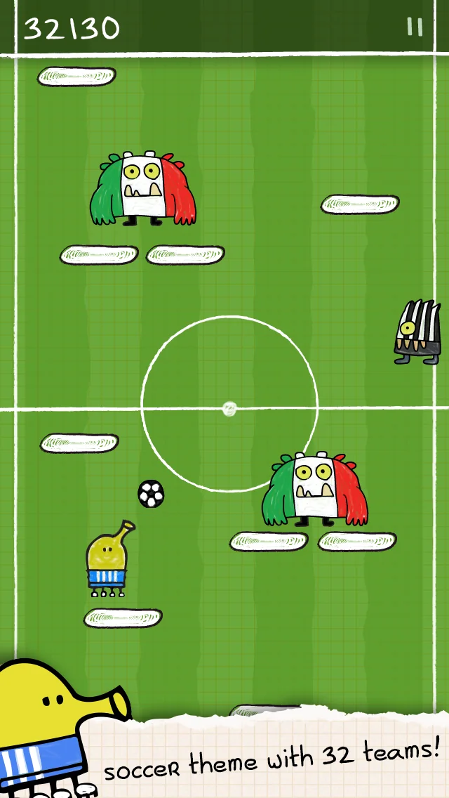 لقطة شاشة Doodle Jump %د