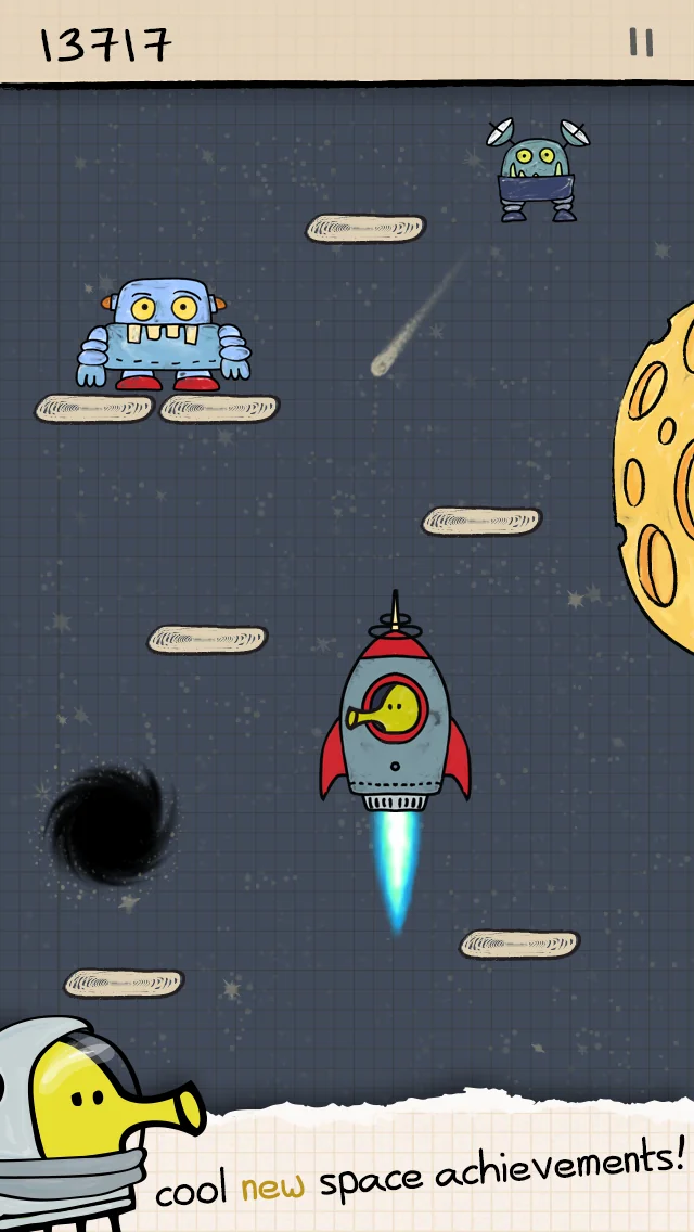 لقطة شاشة Doodle Jump %د