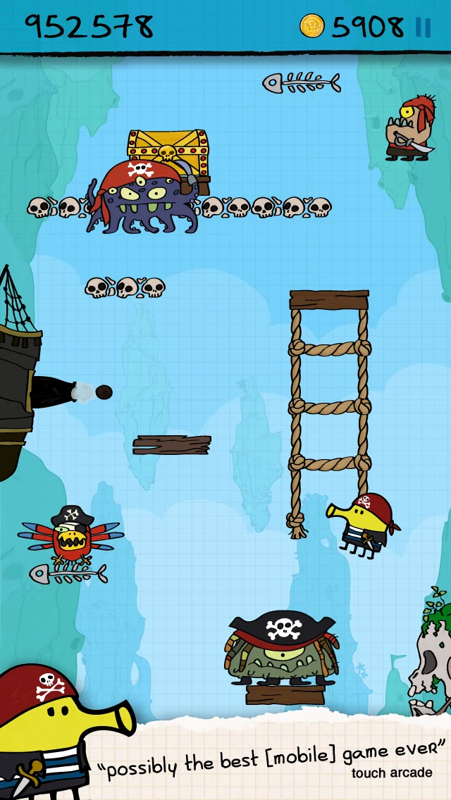 لقطة شاشة Doodle Jump %د
