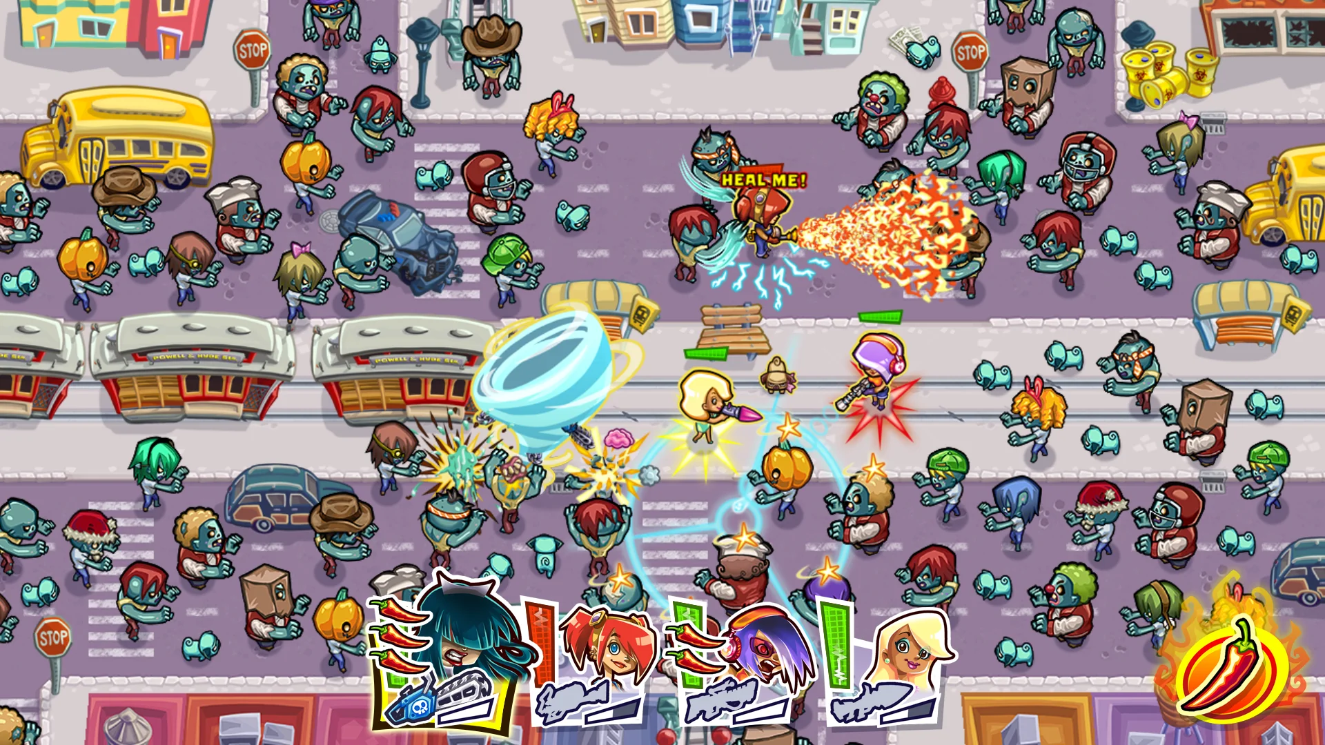 스크린샷 Guns'n'Glory Zombies 5