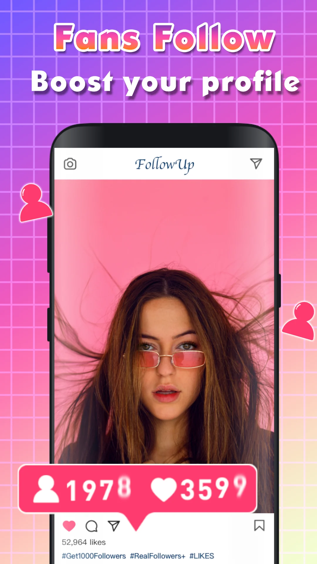 لقطة شاشة 2 لـ Followers Up for Instagram