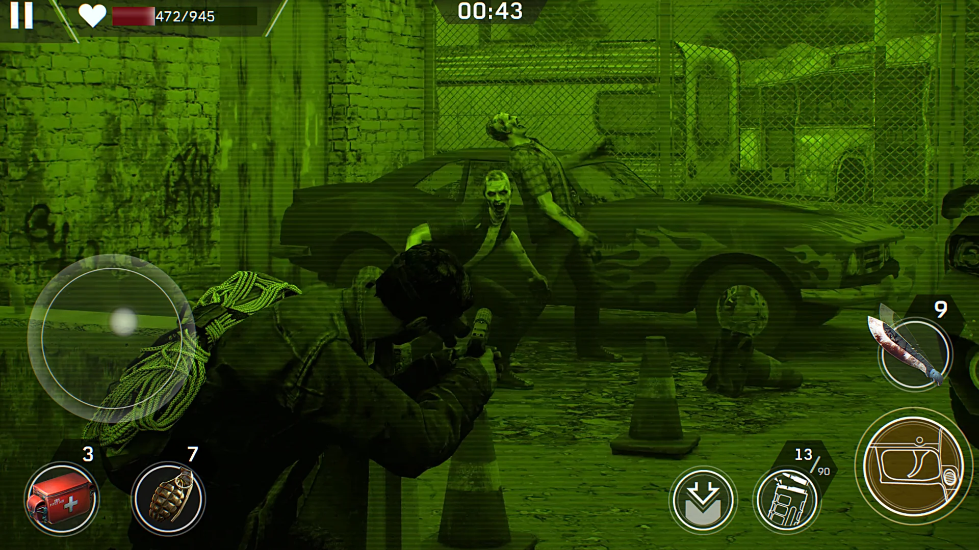 Ekran Görüntüsü Left To Survive Zombi oyunları 5