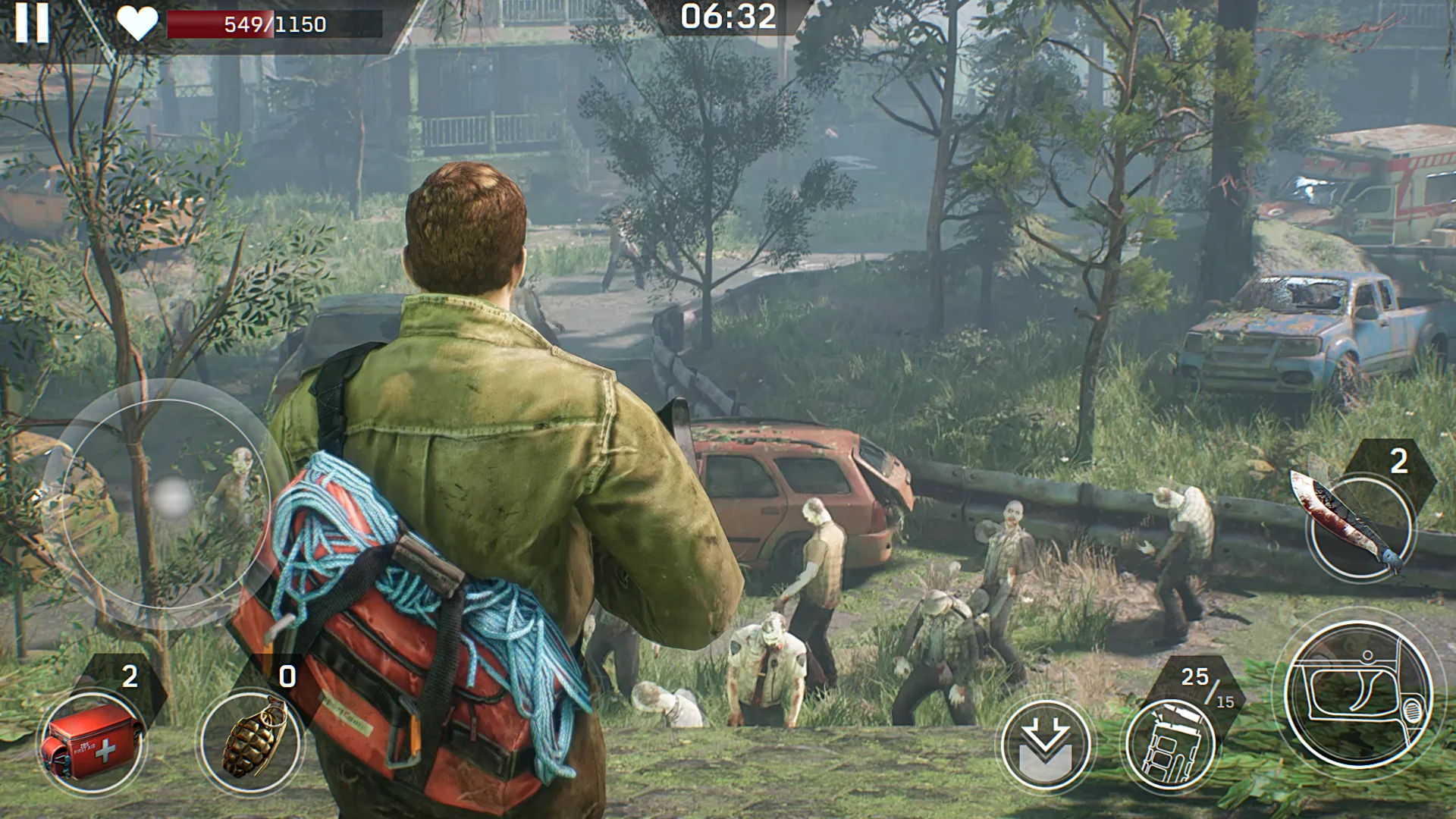 Ekran Görüntüsü Left To Survive Zombi oyunları 6
