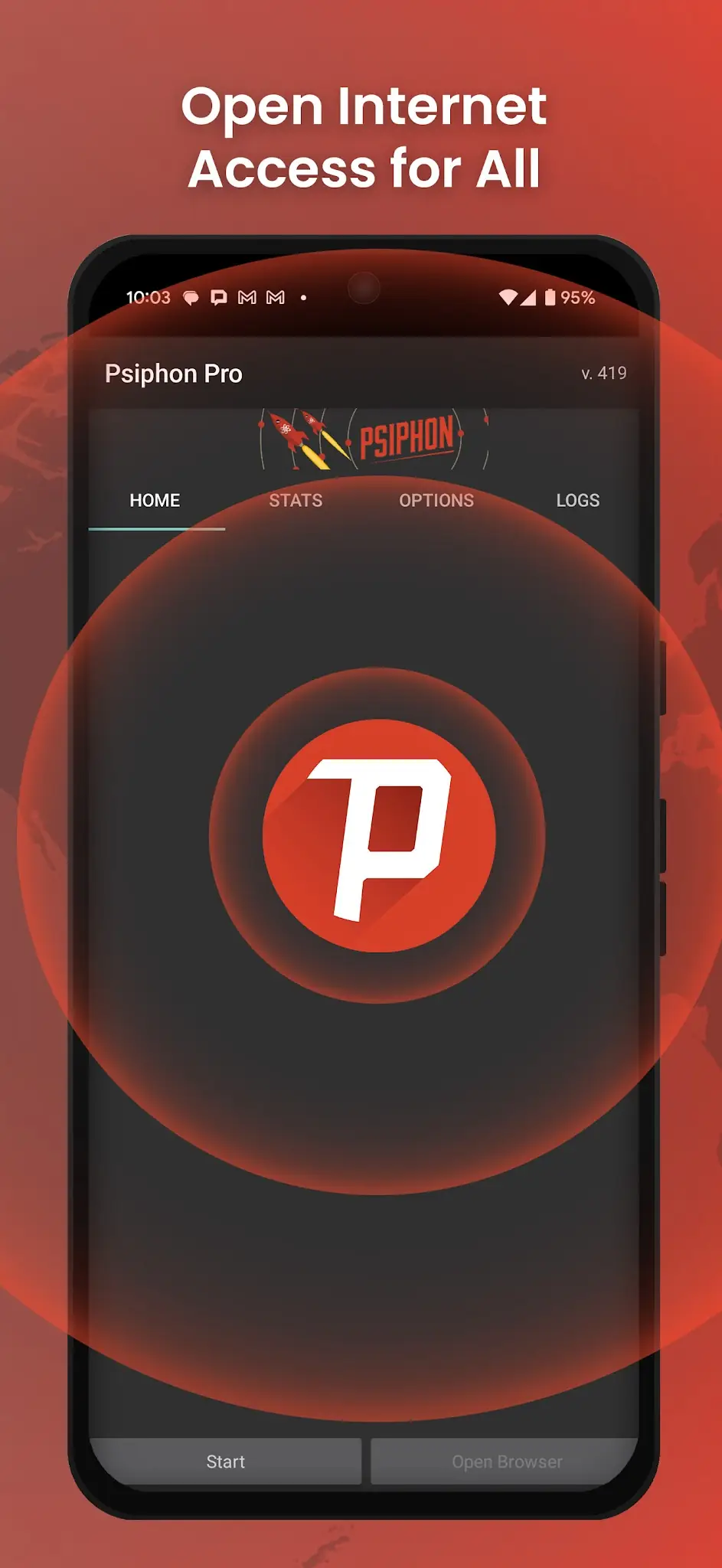 Скріншот Psiphon VPN: Freedom Online 1