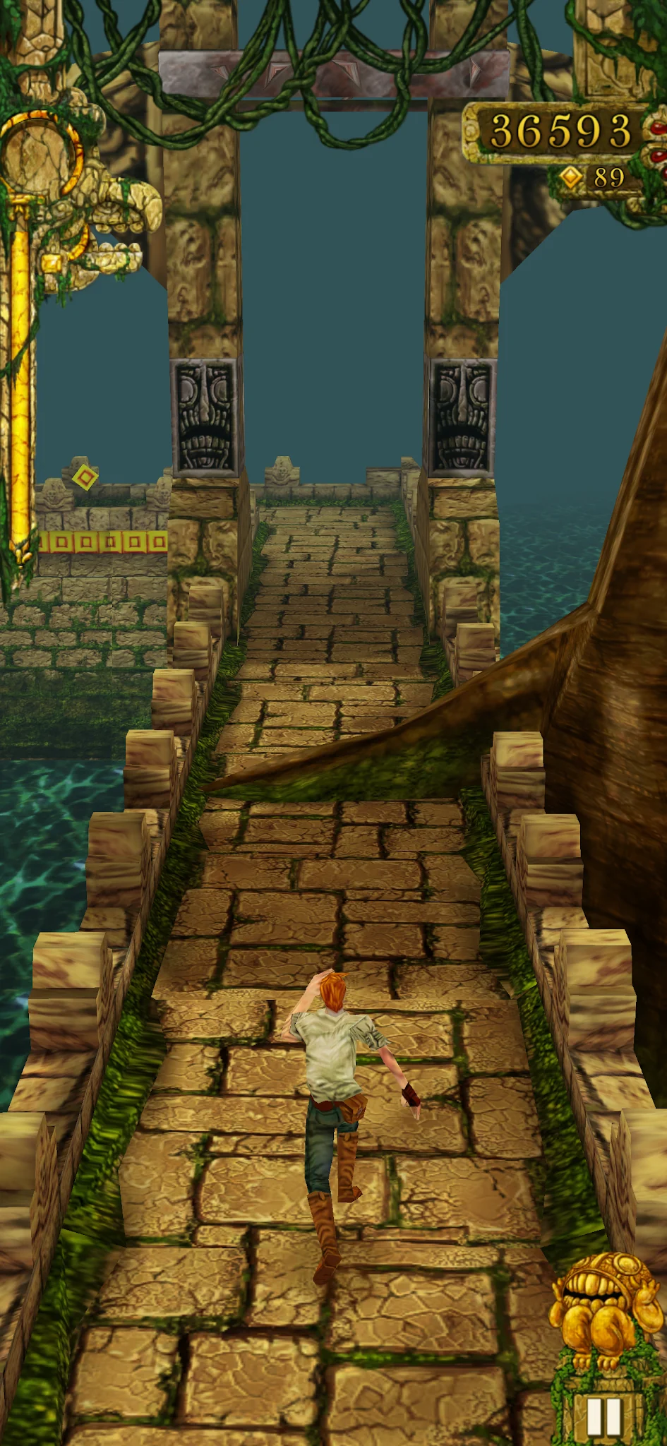 Tangkapan layar Temple Run 1