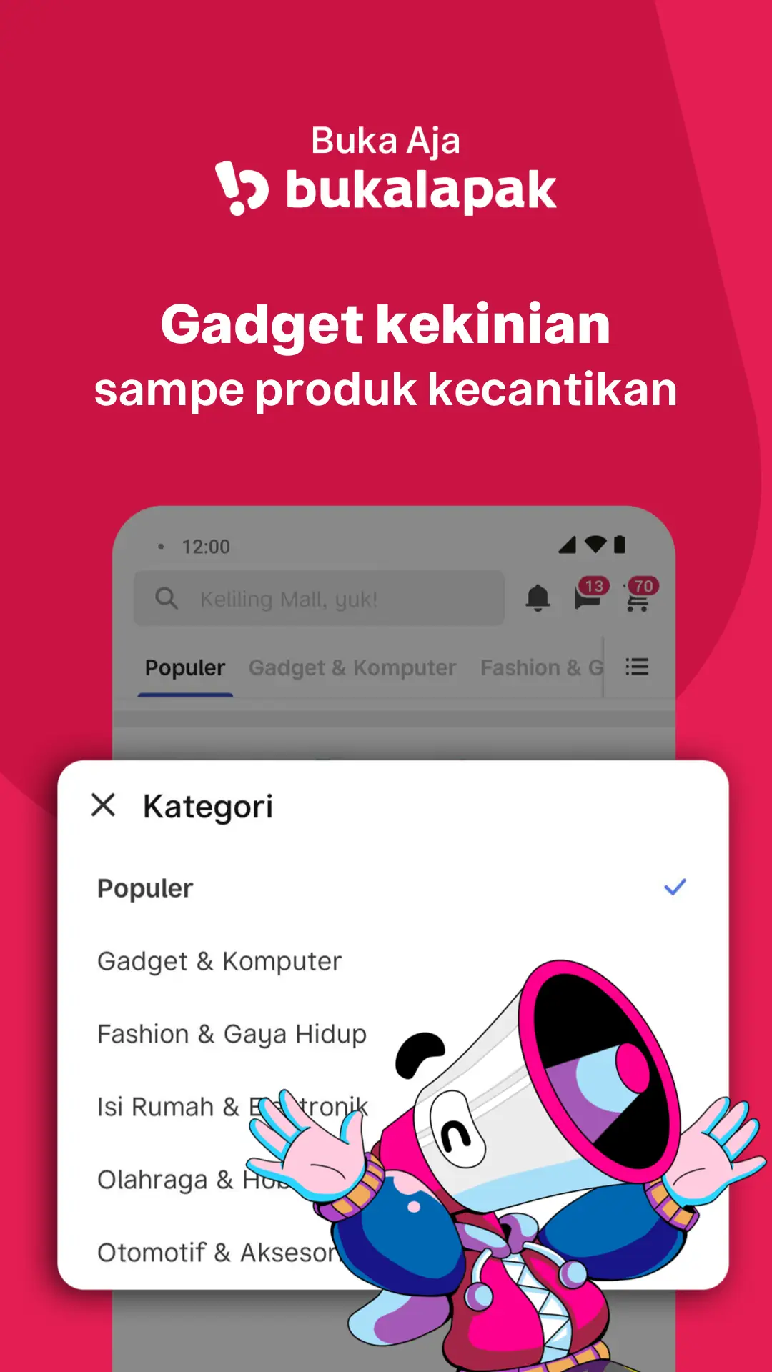 Ảnh chụp màn hình Bukalapak 1