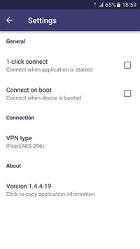 ภาพหน้าจอ VPN Master 3