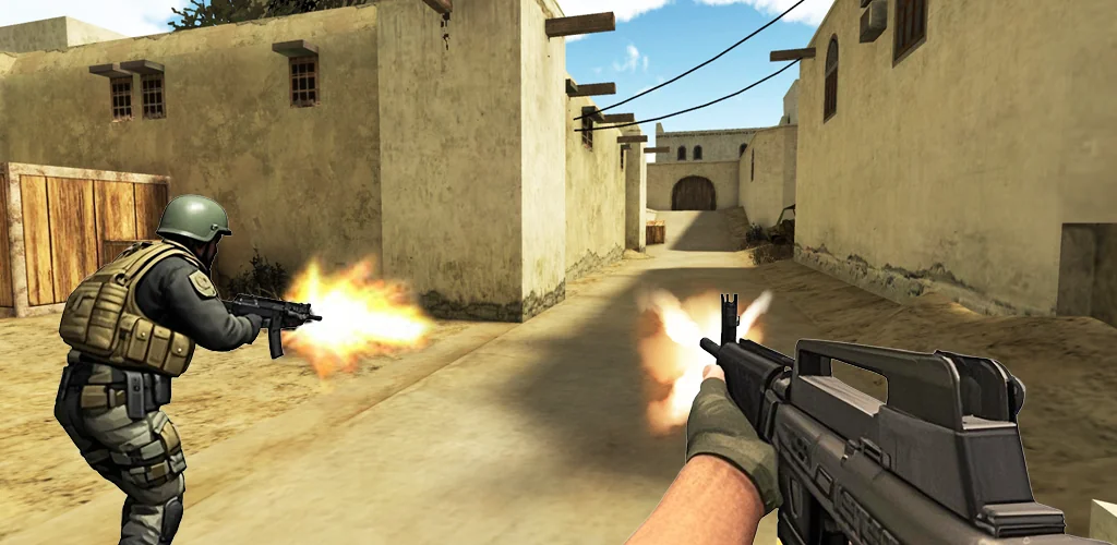 Борьба терроризма стрельба FPS игра обложка для Android