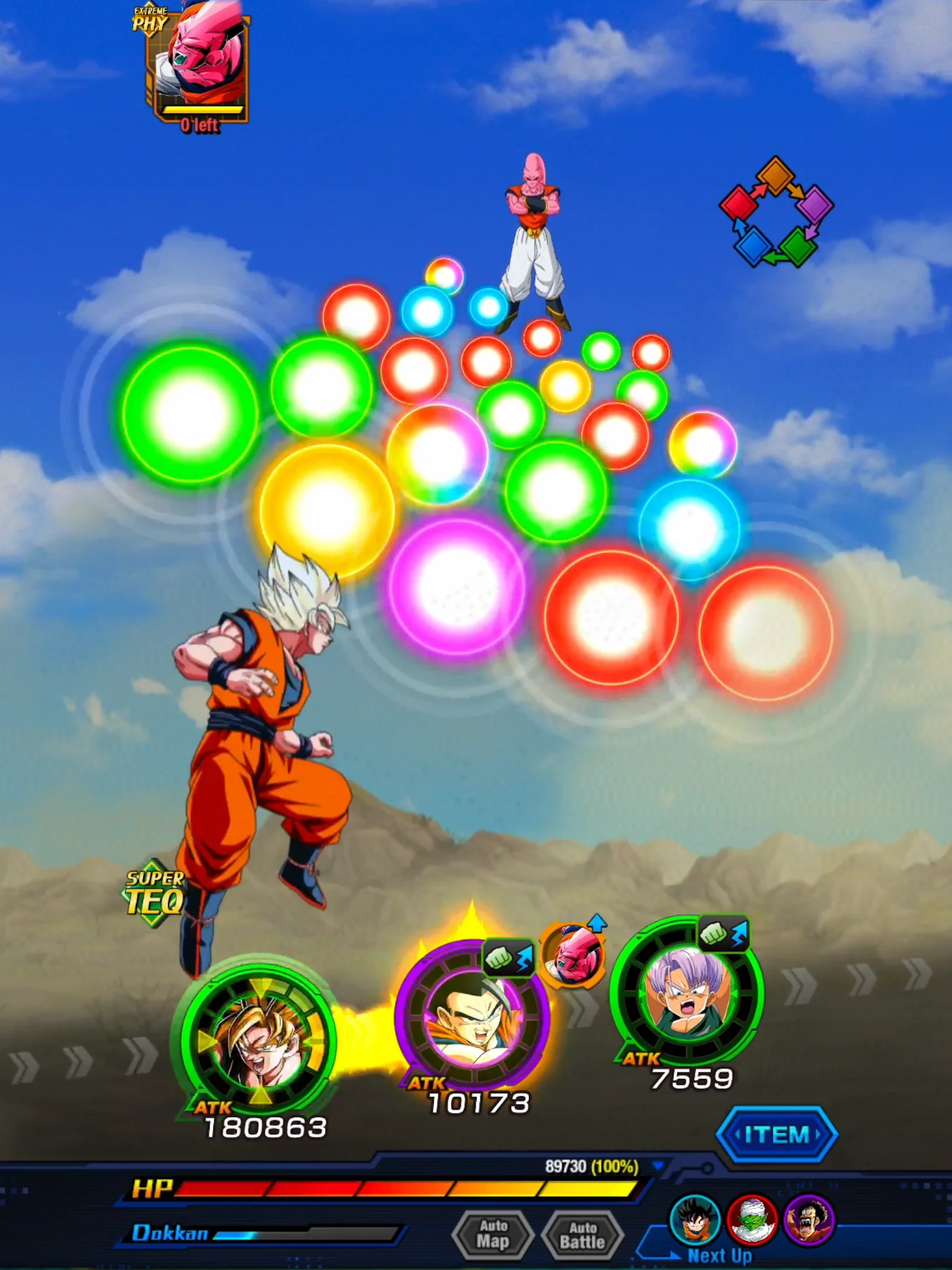 Скриншот DRAGON BALL Z DOKKAN BATTLE 8