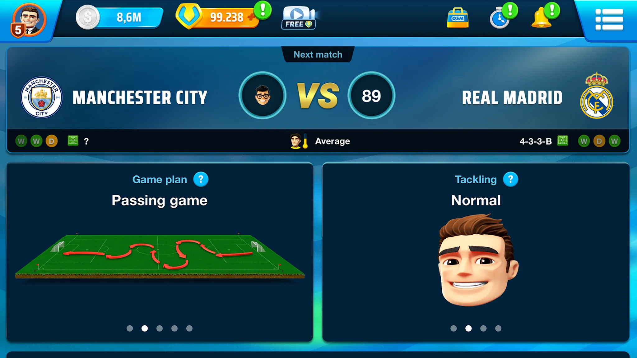 OSM 23/24 - Futball játék képernyőkép 6