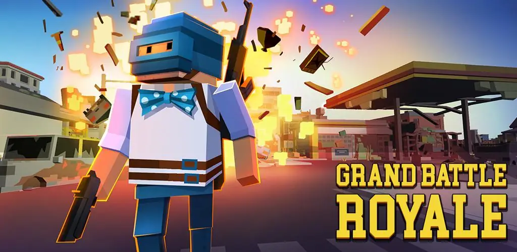 Grand Battle Royale: Pixel FPS игра обложка для Android