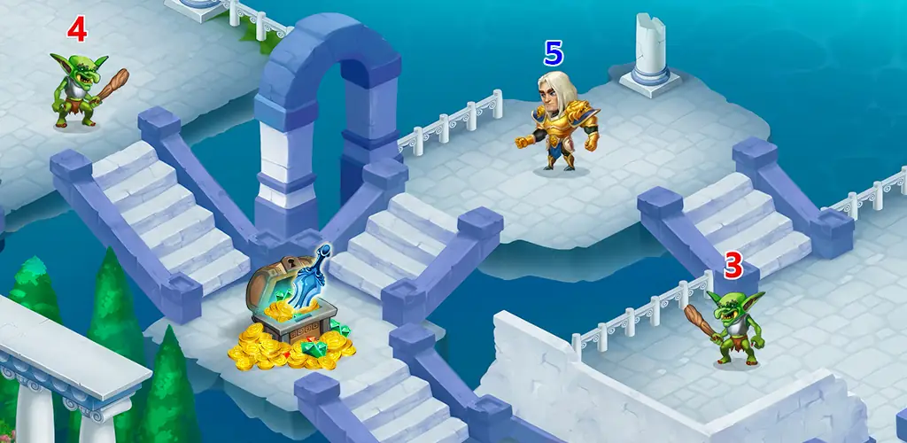 Battle Arena: Битвы героев! игра обложка для Android