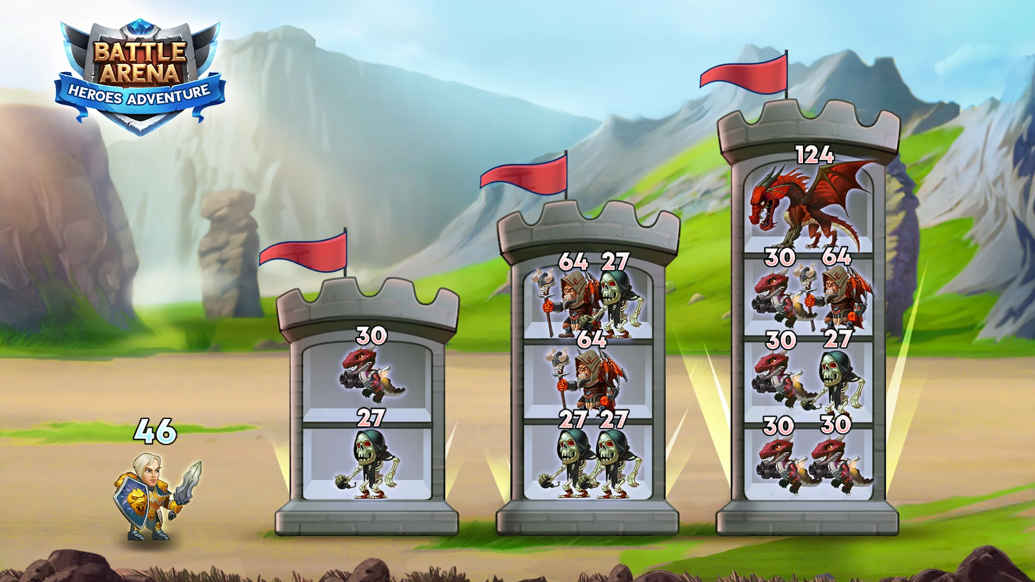 Скриншот Battle Arena: Битвы героев! 3