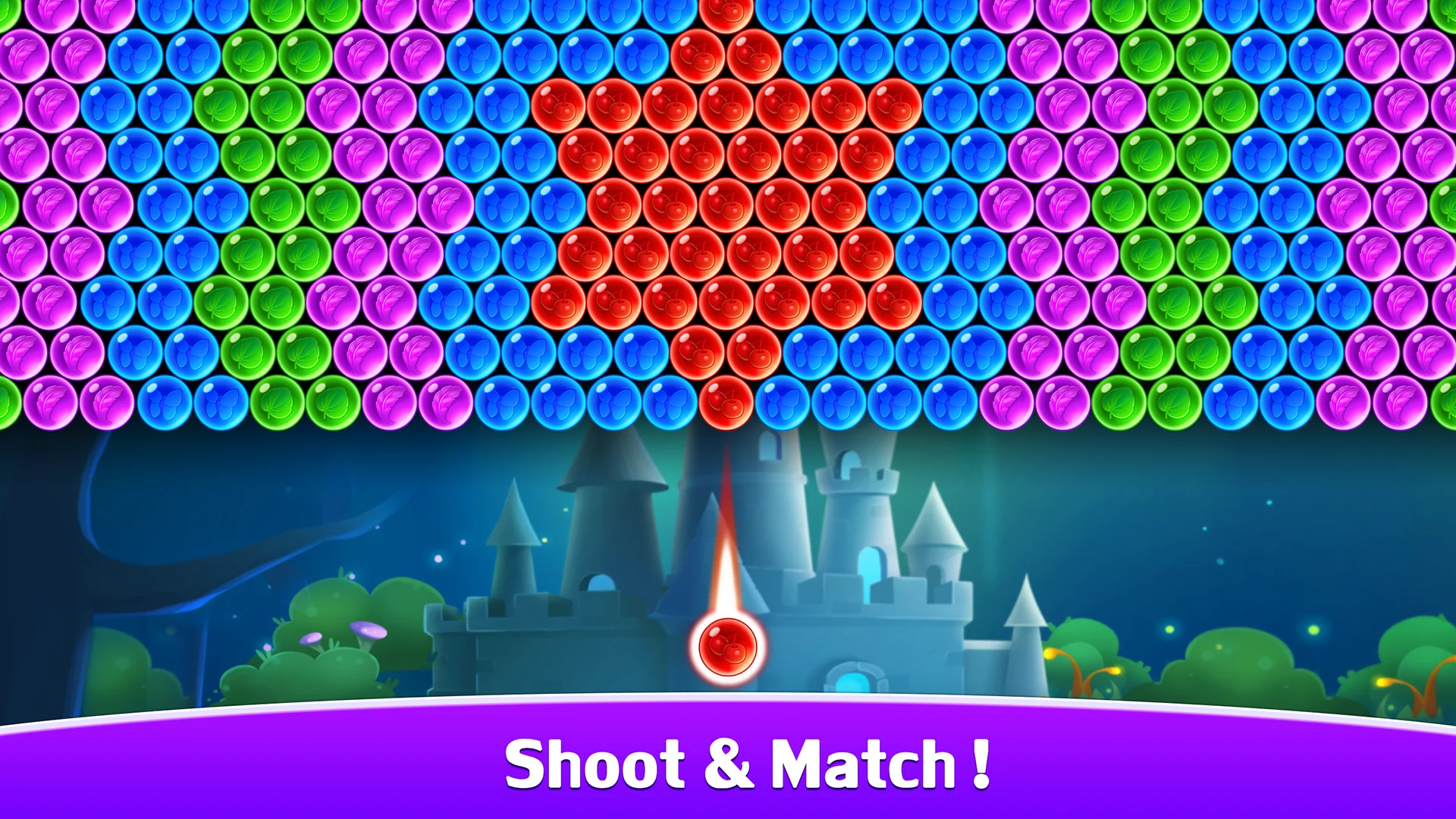 Captura de pantalla 1 de Burbujas Locas Bubble Shooter