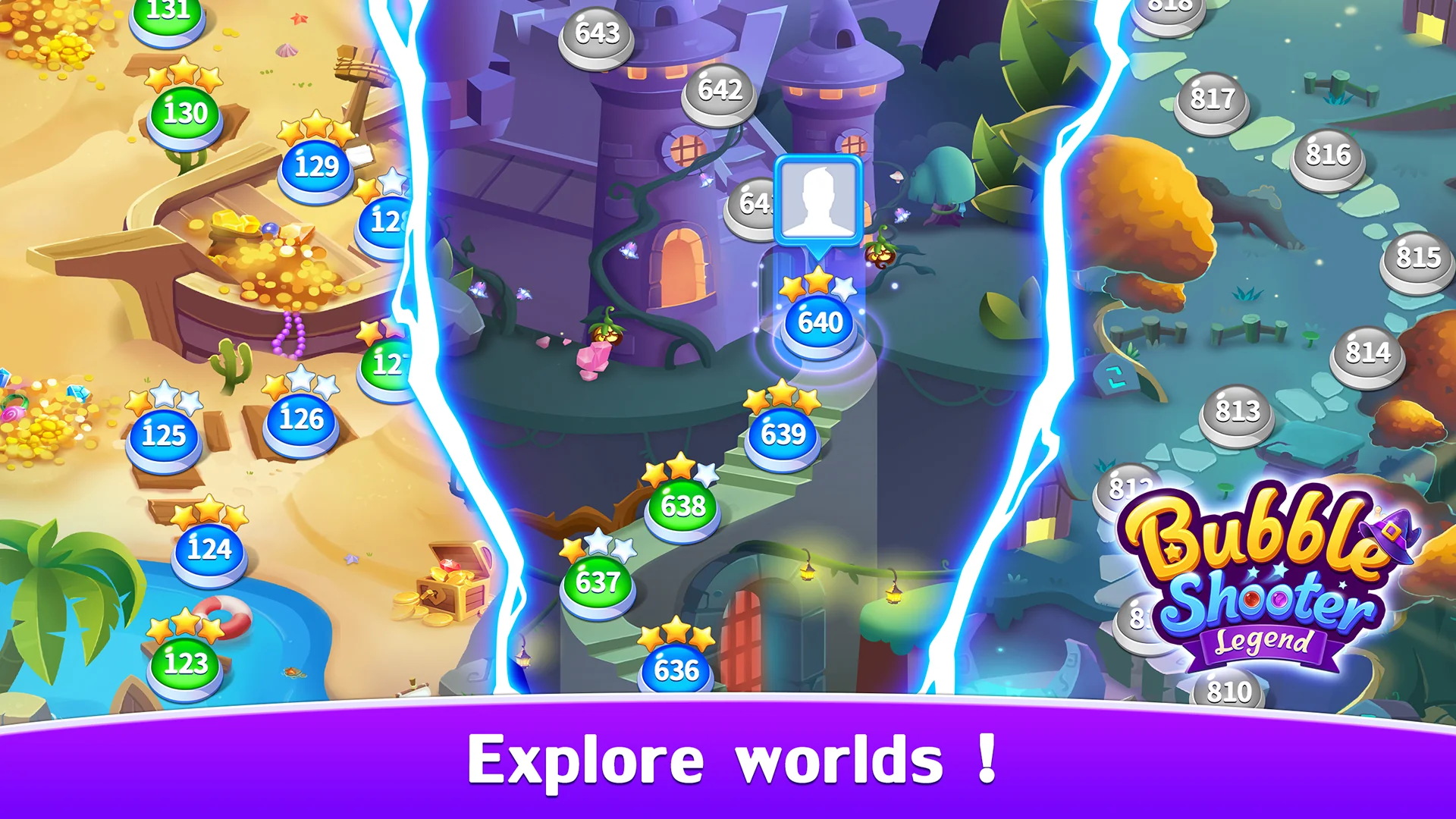 Captura de pantalla 4 de Burbujas Locas Bubble Shooter