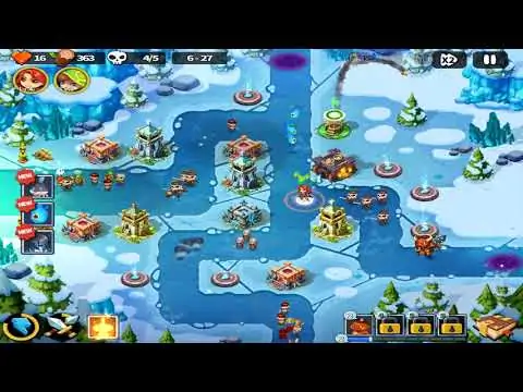 لقطة شاشة Hero Defense King %د