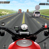 Moto Racing Rider Ikon