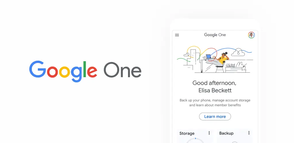 Captura de pantalla Google One 1