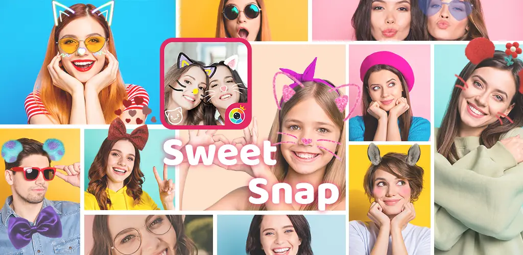 Sweet Snap - Pegatina en vivo aplicación carátulas para Android