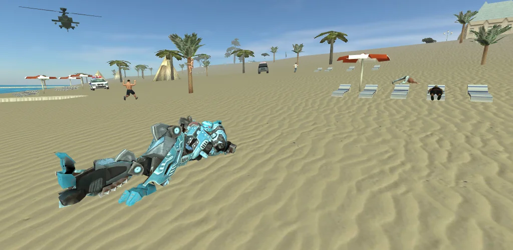 Robot Shark juego carátulas para Android