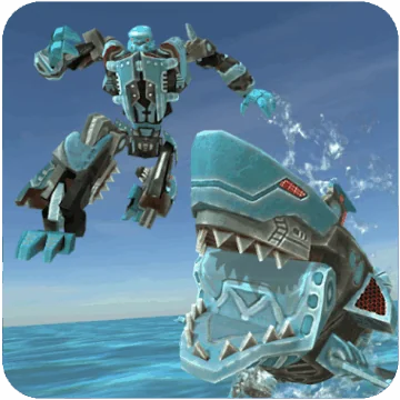 Robot Shark Icona