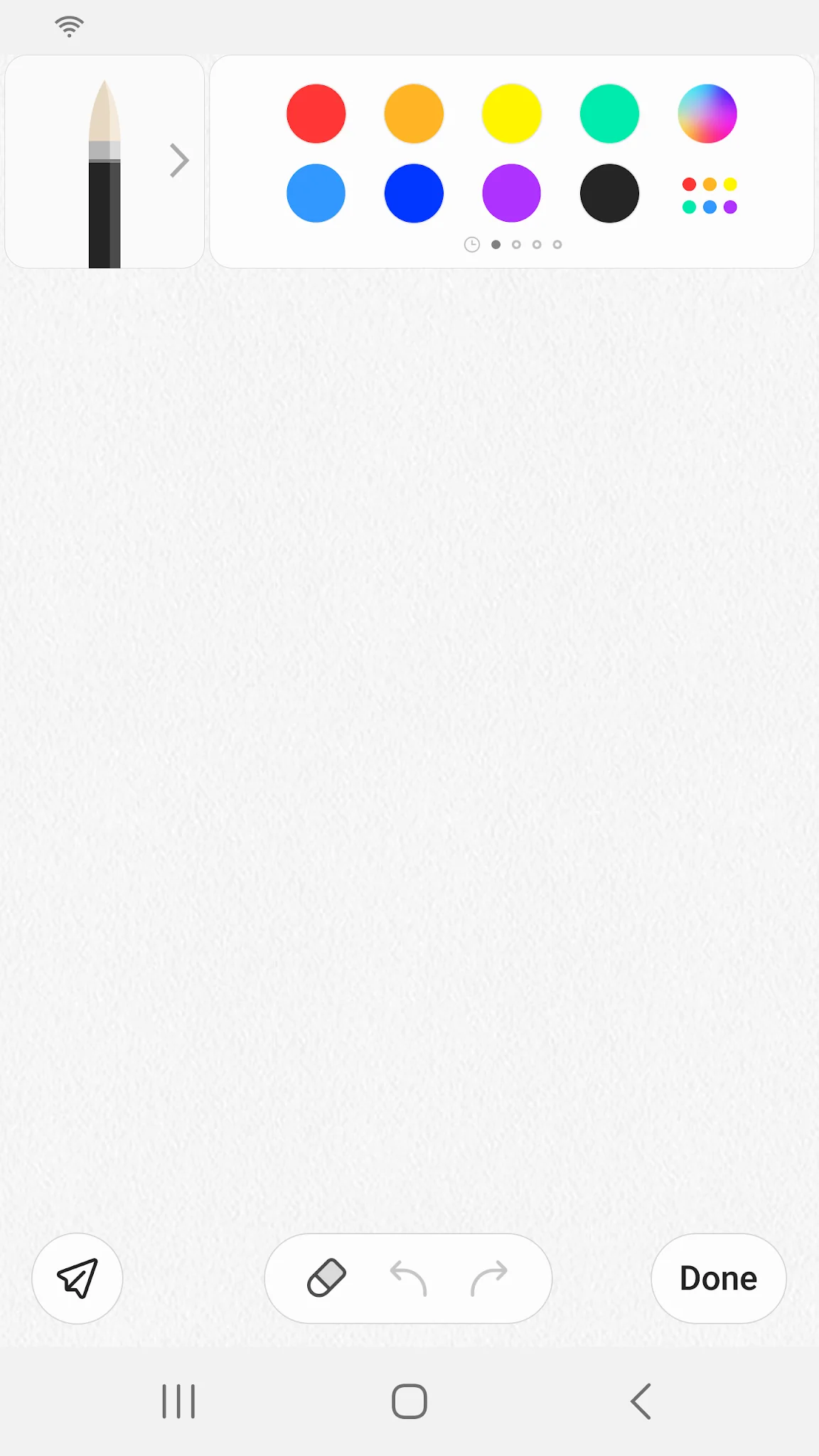 Screenshot Samsung Notes 8