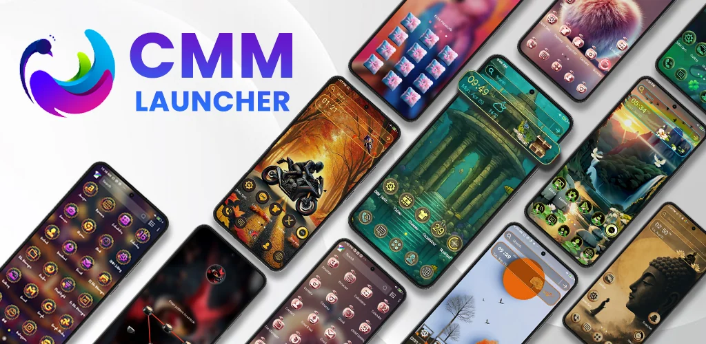 CMM Launcher додаток обкладинка для Android